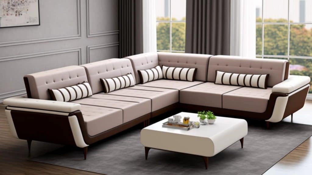 Elevate Your Living Room with a 3-Seater Sofa and L-Shape Sofa