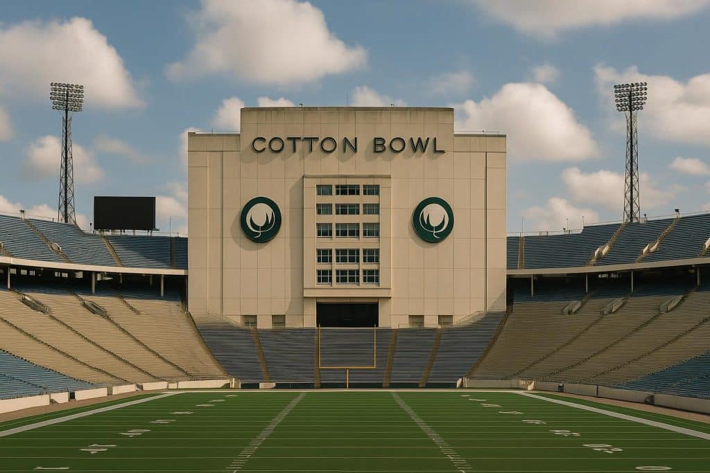 Matt Valentine: Exploring The Legacy Of Cotton Bowl Stadium Cotton Bowl Stadium exterior showcasing historic architecture and iconic sports venue features
