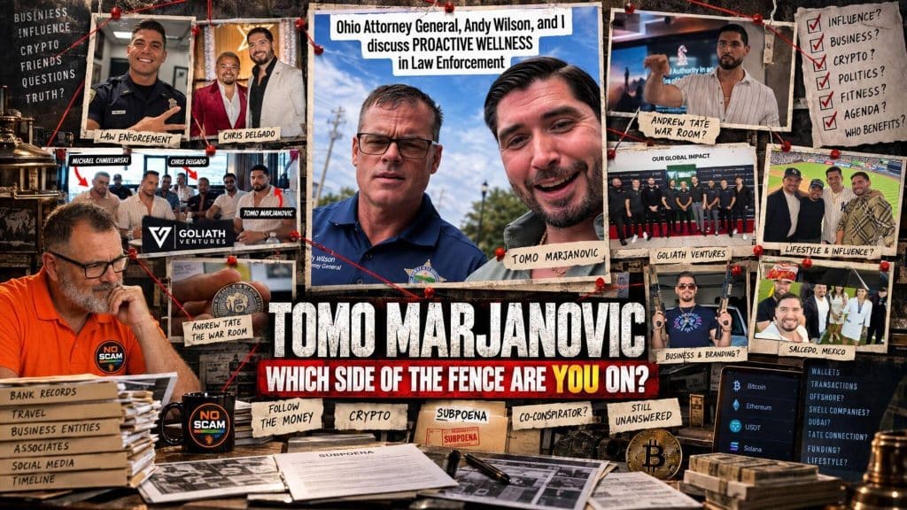 Tomo Marjanovic: Goliath Ventures, Andrew Tate & Ohio AG Wilson Image 1 of Tomo Marjanovic: Goliath Ventures, Andrew Tate & Ohio AG Wilson